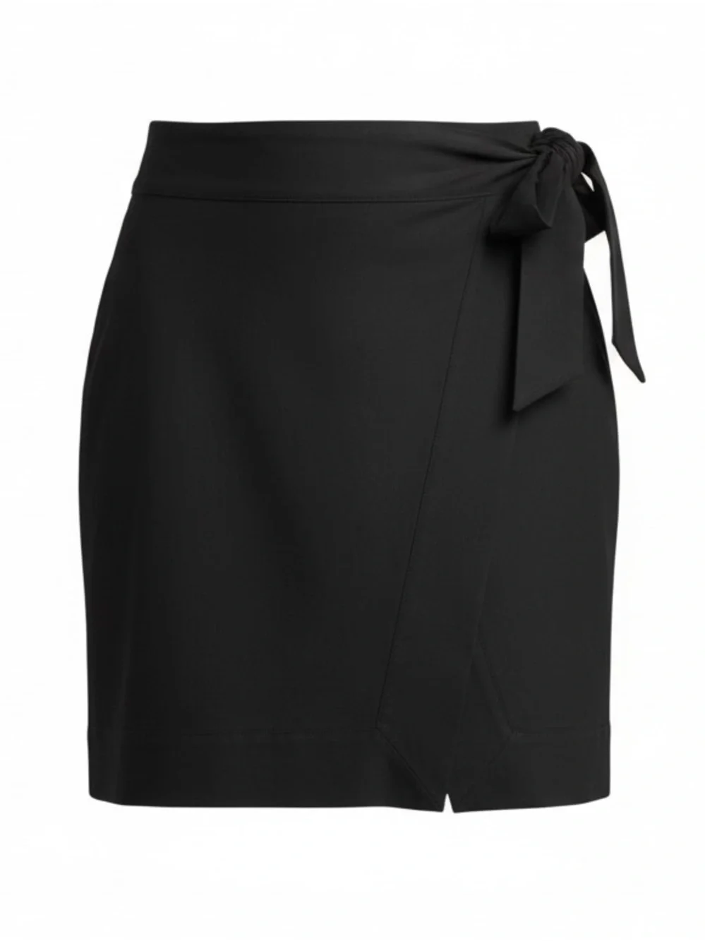 La‎ Perla Black Mini Wrap Skirt NWT Size 6